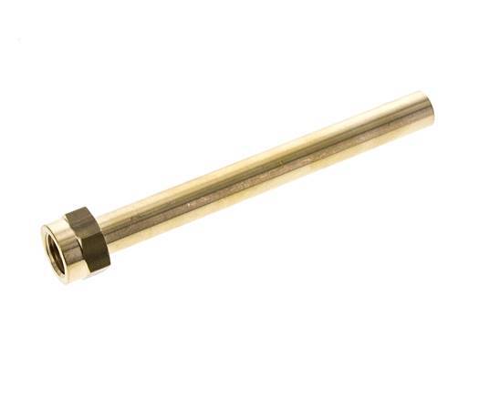 M16x1.5 Female Threaded Brass Pipe 150 mm long