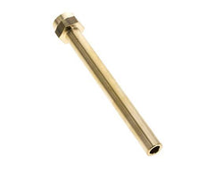 M16x1.5 Female Threaded Brass Pipe 150 mm long