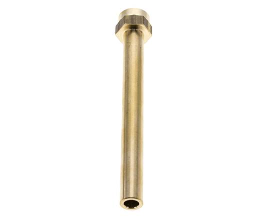 M16x1.5 Female Threaded Brass Pipe 150 mm long