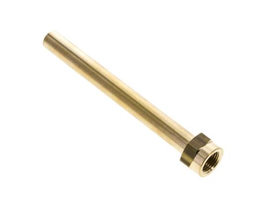 M16x1.5 Female Threaded Brass Pipe 150 mm long
