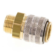Brass DN 9 Mold Coupling Socket G 3/8 inch Male Threads