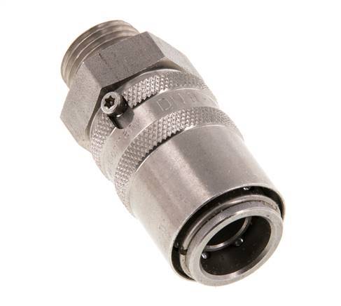 Stainless Steel DN 9 Mold Coupling Socket M16x1.5 Male Threads