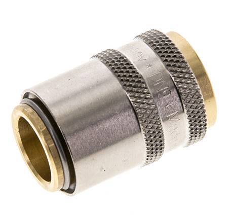 Brass DN 9 Mold Coupling Socket D13 mm