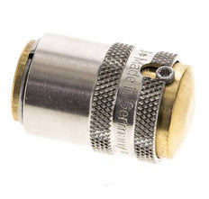 Brass DN 9 Mold Coupling Socket D13 mm Unlocking Protection