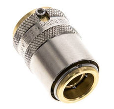 Brass DN 9 Mold Coupling Socket D13 mm Unlocking Protection