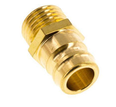 Brass DN 9 Mold Coupling Plug M14x1.5 Male Threads [5 Pieces]