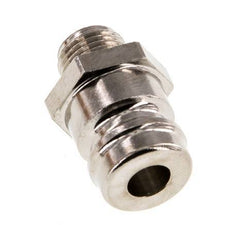 Brass DN 9 Mold Coupling Plug G 1/8 inch Male Threads [5 Pieces]