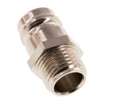 Brass DN 9 Mold Coupling Plug G 1/4 inch Male Threads [5 Pieces]