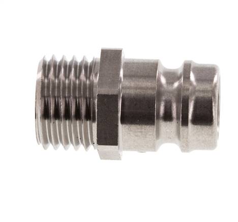 Stainless Steel DN 9 Mold Coupling Plug M14x1.5 Male Threads