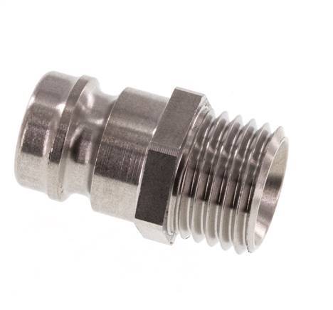 Stainless Steel DN 9 Mold Coupling Plug M14x1.5 Male Threads