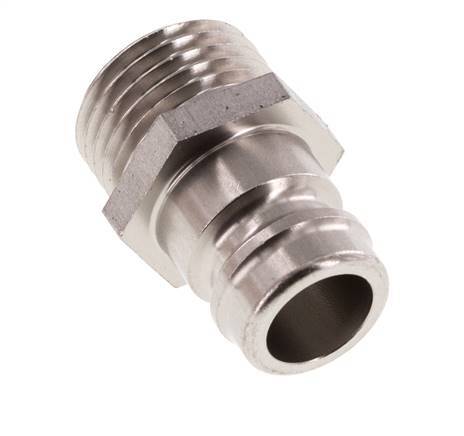 Stainless Steel DN 9 Mold Coupling Plug M16x1.5 Male Threads