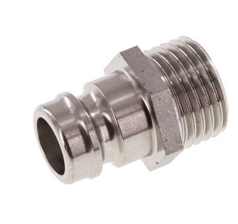 Stainless Steel DN 9 Mold Coupling Plug M16x1.5 Male Threads