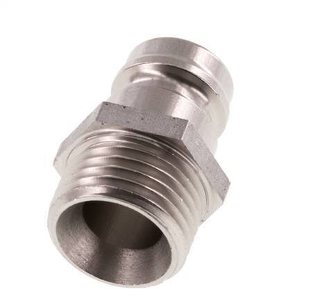 Stainless Steel DN 9 Mold Coupling Plug M16x1.5 Male Threads