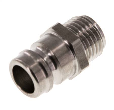 Stainless Steel DN 9 Mold Coupling Plug G 1/4 inch Male Threads