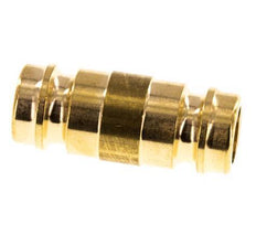 Brass DN 9 Mold Coupling Plug D13 mm