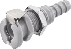 PP DN 3.2 Linktech Coupling Socket 1.6 mm Hose Pillar Bulkhead Grey 20 Series