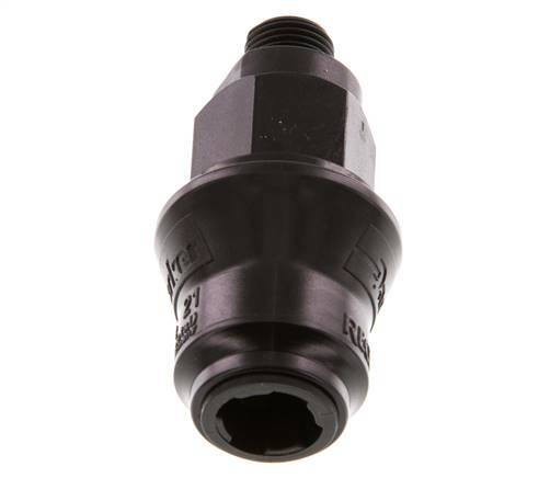 POM DN 5 Coupling Socket G 1/8 inch Male Threads