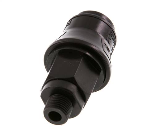 POM DN 5 Coupling Socket G 1/8 inch Male Threads