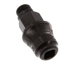 POM DN 5 Coupling Socket G 1/4 inch Male Threads