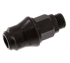 POM DN 5 Coupling Socket G 1/4 inch Male Threads