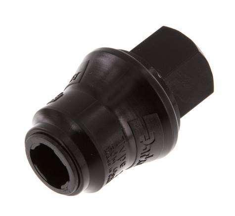 POM DN 5 Coupling Socket G 1/4 inch Female Threads