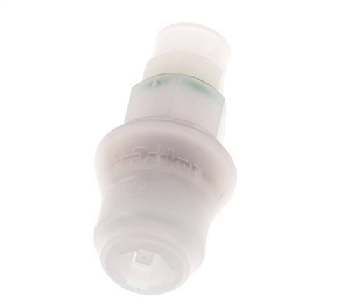 PVDF DN 5 Coupling Socket G 1/8 inch Female Threads
