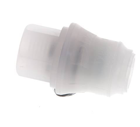 PVDF DN 5 Coupling Socket G 1/4 inch Female Threads