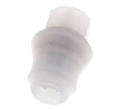 PVDF DN 5 Coupling Socket G 1/4 inch Female Threads