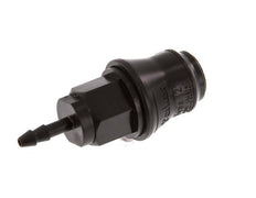 POM DN 5 Coupling Socket 4 mm Hose Pillar