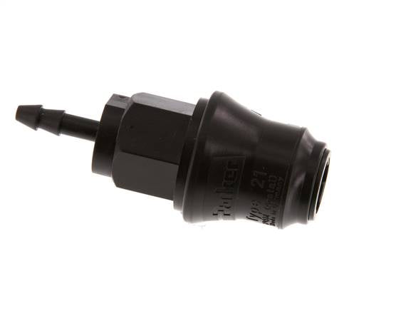 POM DN 5 Coupling Socket 4 mm Hose Pillar