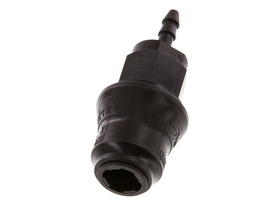 POM DN 5 Coupling Socket 4 mm Hose Pillar