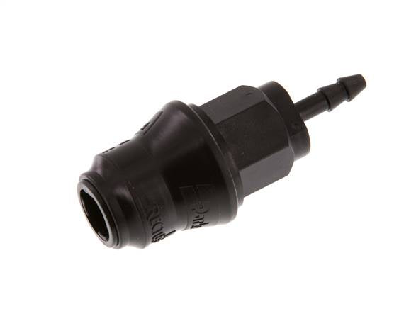 POM DN 5 Coupling Socket 4 mm Hose Pillar