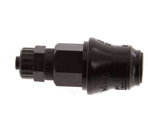 POM DN 5 Coupling Socket 6x8 mm Union Nut