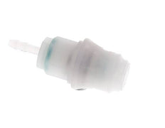 PVDF DN 5 Coupling Socket 4 mm Hose Pillar