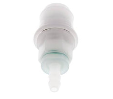 PVDF DN 5 Coupling Socket 6 mm Hose Pillar