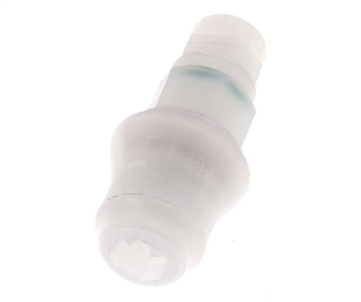 PVDF DN 5 Coupling Socket 6x8 mm Union Nut