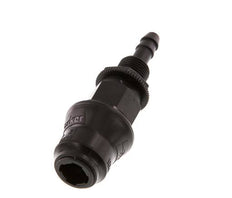POM DN 5 Coupling Socket 6 mm Hose Pillar Bulkhead