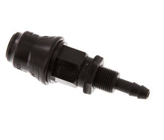 POM DN 5 Coupling Socket 6 mm Hose Pillar Bulkhead