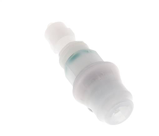 PVDF DN 5 Coupling Socket 4x6 mm Union Nut Bulkhead