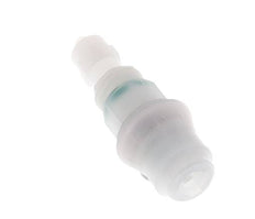 PVDF DN 5 Coupling Socket 4x6 mm Union Nut Bulkhead