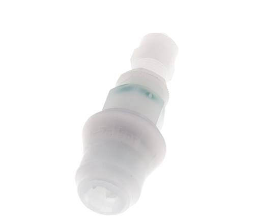PVDF DN 5 Coupling Socket 4x6 mm Union Nut Bulkhead
