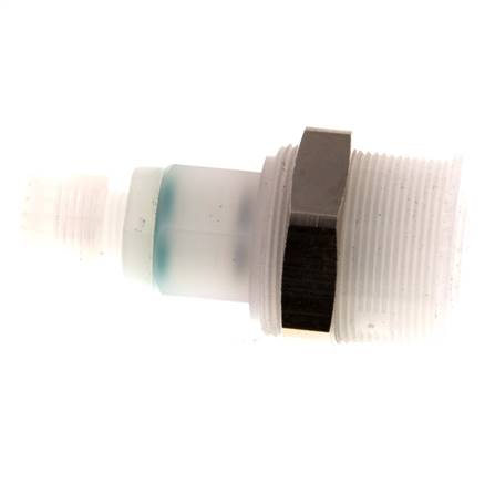 PVDF DN 5 Coupling Socket 4 mm Hose Pillar Pull-Off