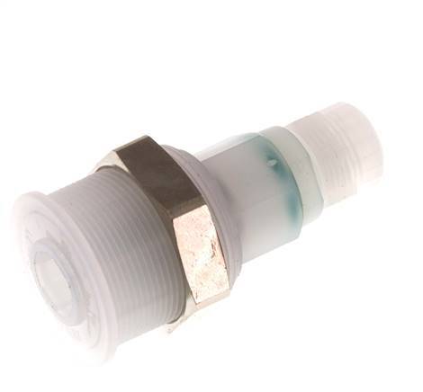 PVDF DN 5 Coupling Socket 6x8 mm Union Nut Pull-Off