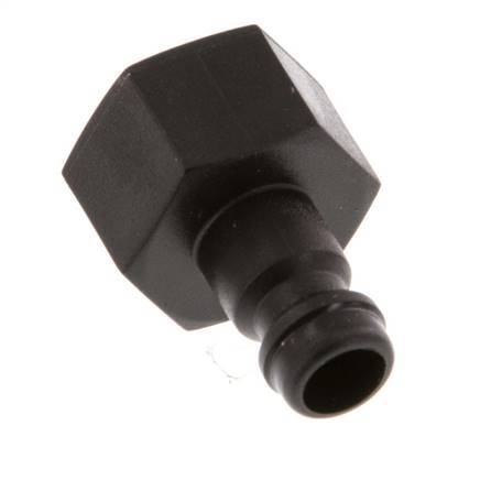 POM DN 5 Coupling Plug G 1/4 inch Female Threads