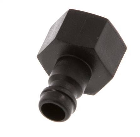 POM DN 5 Coupling Plug G 1/4 inch Female Threads