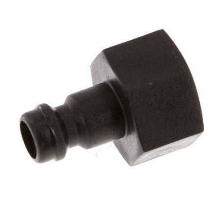 POM DN 5 Coupling Plug G 1/4 inch Female Threads