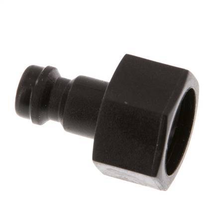 POM DN 5 Coupling Plug G 1/4 inch Female Threads