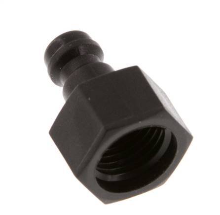 POM DN 5 Coupling Plug G 1/4 inch Female Threads