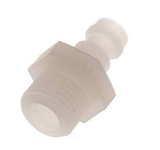 PVDF DN 5 Coupling Plug G 1/4 inch Male Threads