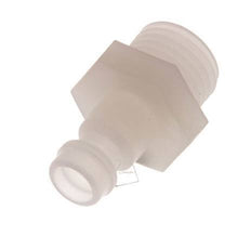 PVDF DN 5 Coupling Plug G 1/4 inch Male Threads